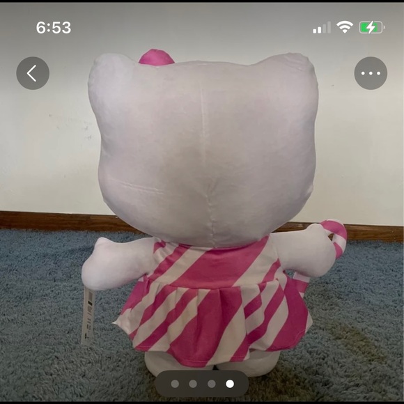 NWT HELLO KITTY PINK PLUSH - Picture 4 of 4